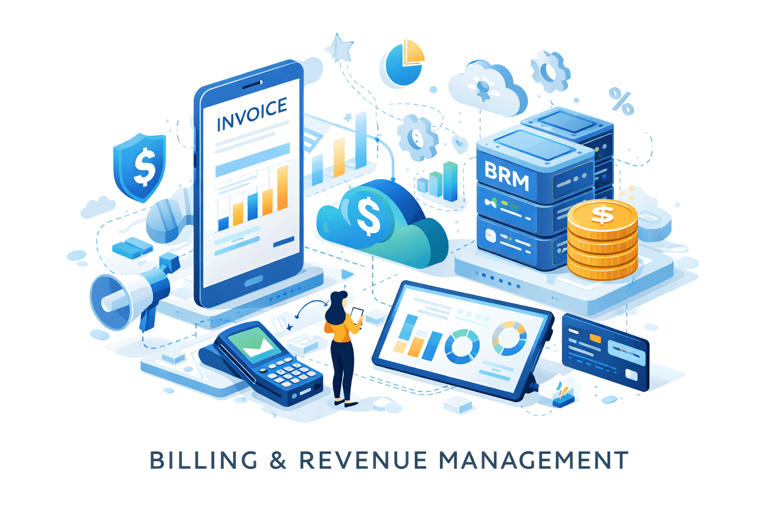 Enterprise billing and revenue management platform